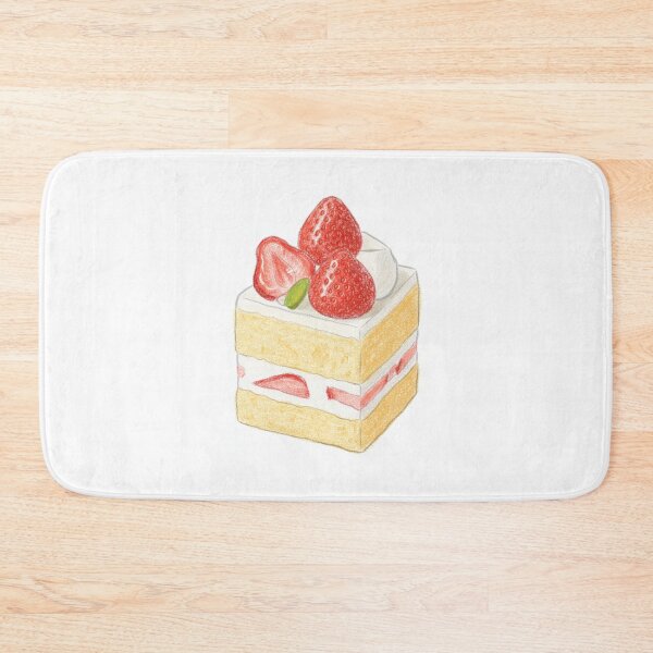 Item preview, Cake with strawberries designed and sold by onceifixme.