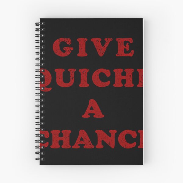Item preview,  Give Quiche A Chance (Distressed) designed and sold by CandaceEichmann.