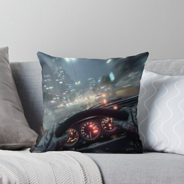 Item preview, Through the Drift – Neon Speed POV designed and sold by ArgentoArt.
