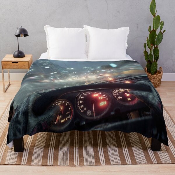 Item preview, Through the Drift – Neon Speed POV designed and sold by ArgentoArt.