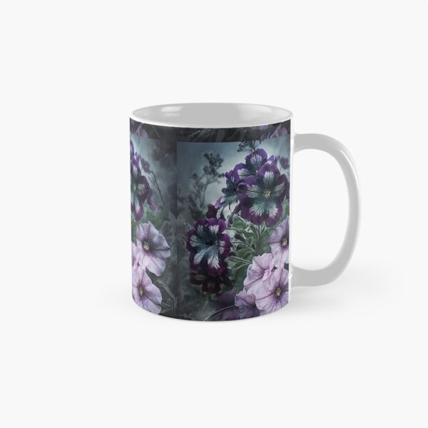 Item preview, dark petunias gothic flowers designed and sold by Lizzilzil.