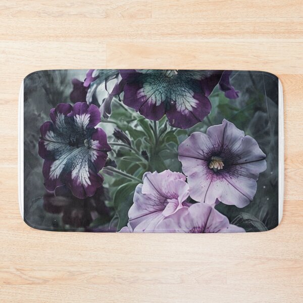 Item preview, dark petunias gothic flowers designed and sold by Lizzilzil.