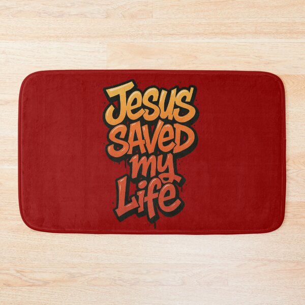 Item preview, Graffiti “Jesus Saved My Life” designed and sold by Arte Cartoon From TagTeam Group.