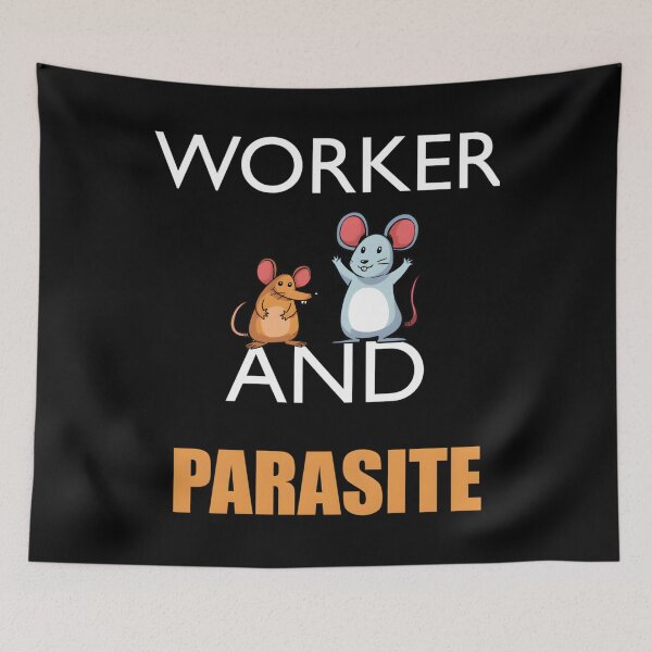 Item preview, Worker And Parasite  	 Scoop 		 designed and sold by wrgbxketek55.
