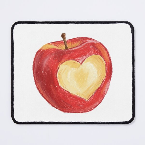 Item preview, Apple with heart designed and sold by onceifixme.