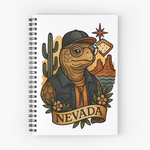 Item preview, Nevada Desert Tortoise Vintage Shirt | Southwest Pride | Nifty Fifty State Collection designed and sold by Zippitydodads.