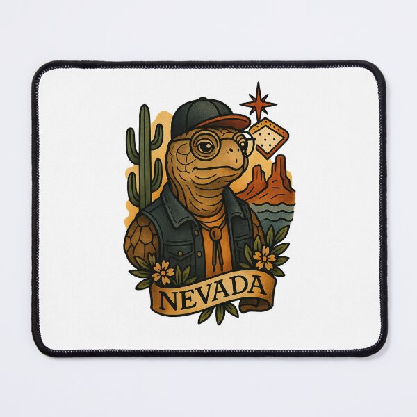 Item preview, Nevada Desert Tortoise Vintage Shirt | Southwest Pride | Nifty Fifty State Collection designed and sold by Zippitydodads.