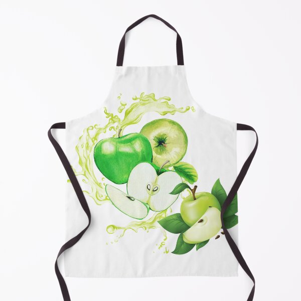 Item preview, Green Apple Splash | Fresh Fruit Art ,Colorful Fruits of Fun designed and sold by Happyfreedom.