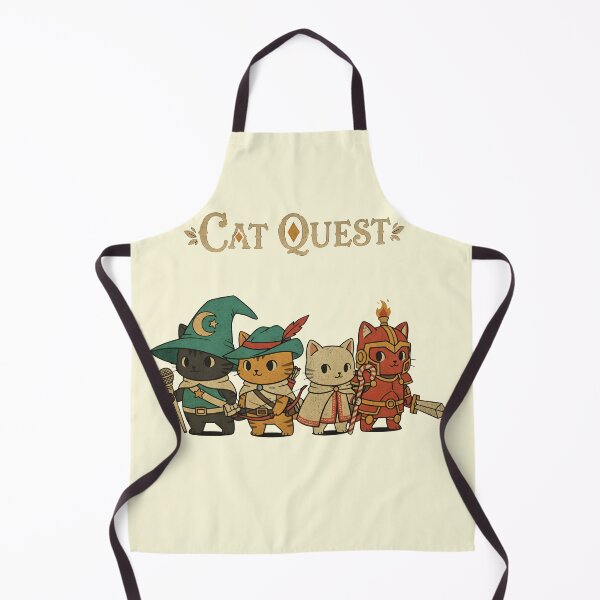 Item preview, Cat Quest – Vintage RPG Adventure Cats Party Design designed and sold by Imaginationbeyond.