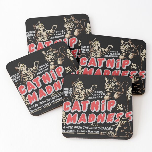 Item preview, Catnip Madness Cute Cat designed and sold by SibylaCarignan.