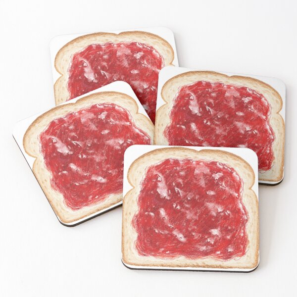 Artikelvorschau, Brot mit Marmelade entworfen und verkauft von onceifixme.