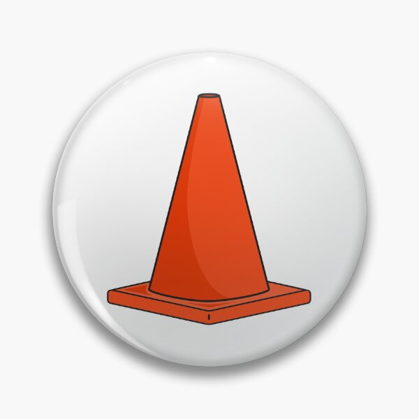 Item preview, Orange Traffic Cone Vector designed and sold by THP Creative.