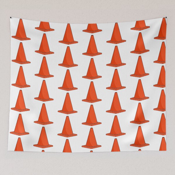 Item preview, Orange Traffic Cone Vector designed and sold by THP Creative.