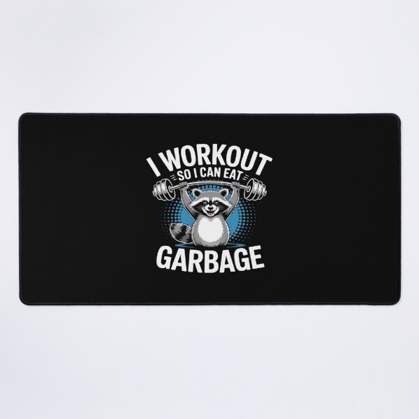 Item preview, Fitness Raccoon Animal I Work Out So I Can Eat Garbage designed and sold by procionartss.