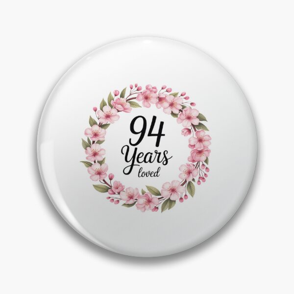 Artikelvorschau, Blumen 94 Jahre alt 94. Geburtstag Frauen 94 Jahre geliebt entworfen und verkauft von procionartss.