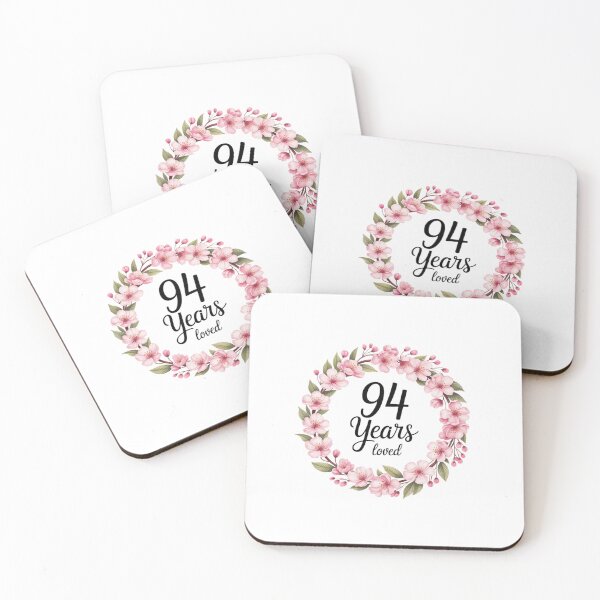 Item preview, Floral 94 Years Old 94th Birthday Women 94 Years Loved designed and sold by procionartss.