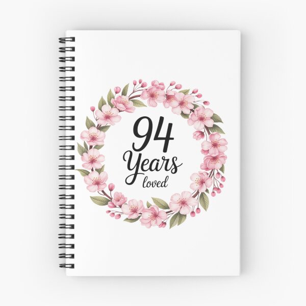 Item preview, Floral 94 Years Old 94th Birthday Women 94 Years Loved designed and sold by procionartss.