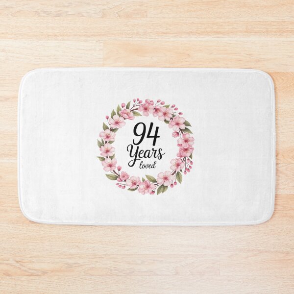 Item preview, Floral 94 Years Old 94th Birthday Women 94 Years Loved designed and sold by procionartss.
