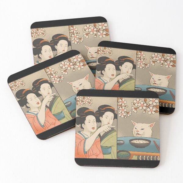 Item preview, Japanese Woman Yells At Cat Meme designed and sold by SibylaCarignan.