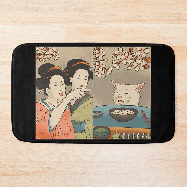 Item preview, Japanese Woman Yells At Cat Meme designed and sold by SibylaCarignan.