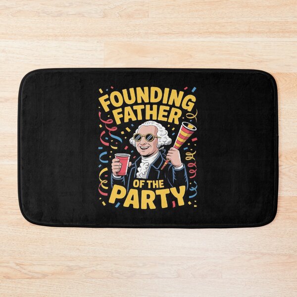 Item preview, Founding Father of the Party Funny Patriotic designed and sold by procionartss.