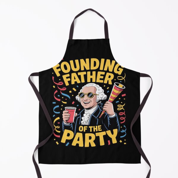 Item preview, Founding Father of the Party Funny Patriotic designed and sold by procionartss.
