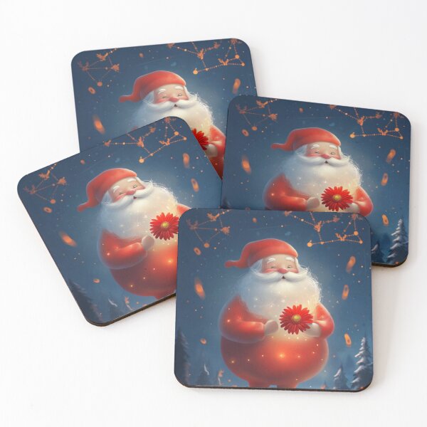 Item preview, santa in the snow  designed and sold by Lizzilzil.
