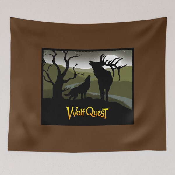 Item preview, Wolf And Elk Duet - Wolfquest Dream   	 designed and sold by khnmuivptob24.