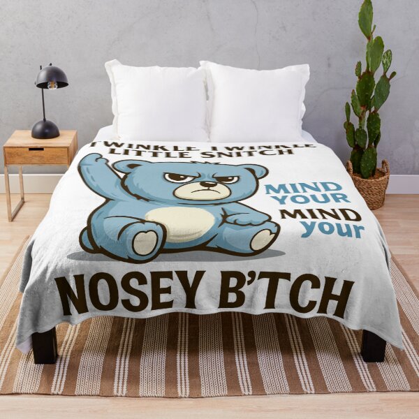 Item preview, Funny Angry Bear Quote – Twinkle Twinkle Little Snitch Meme designed and sold by graphicnew.