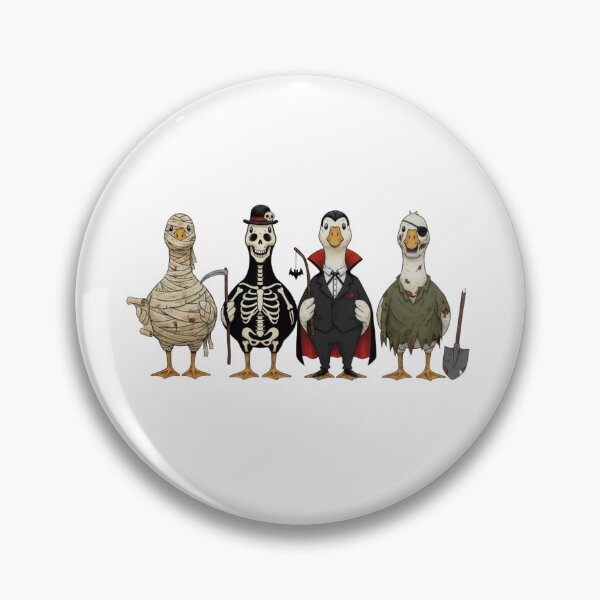 Artikelvorschau, Lustige Halloween-Enten in Kostümillustration entworfen und verkauft von EpicMediaShop.