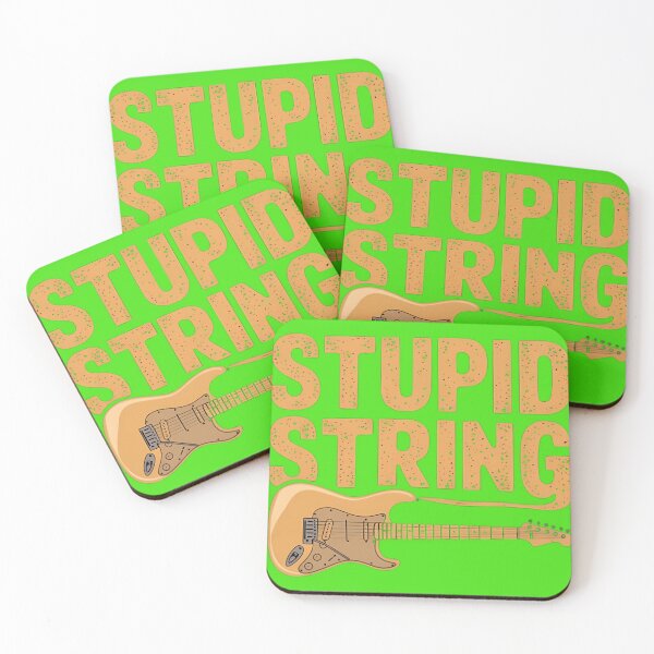 Item preview, Stupid-String-Guitar-T-Shirt designed and sold by PenelSpringer7.