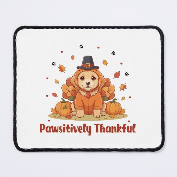 Item preview, Pawsitively Thankful Golden Retriever Thanksgiving Cute Fall designed and sold by The Real Life Symphony.