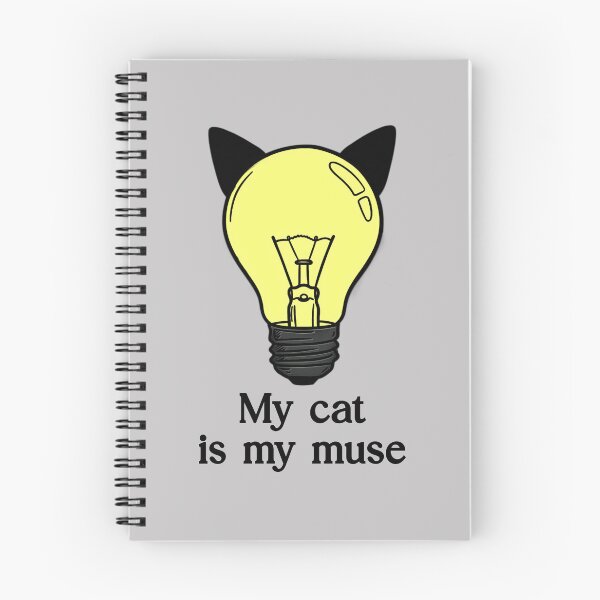 Item preview, My Cat Is My Muse designed and sold by MannyShop.