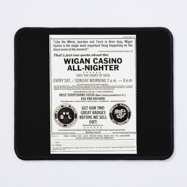 Item preview, WIGAN CASINO Essential designed and sold by anuvoyjphmo71.