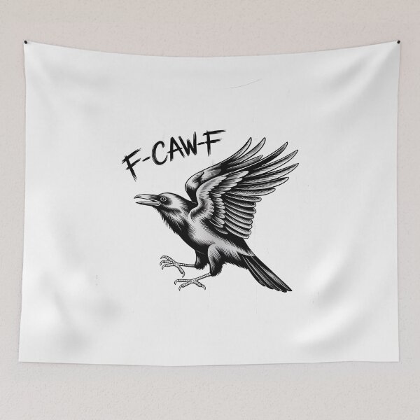 Item preview, Funny Crow  F-Caw-F designed and sold by itsnothatweird.