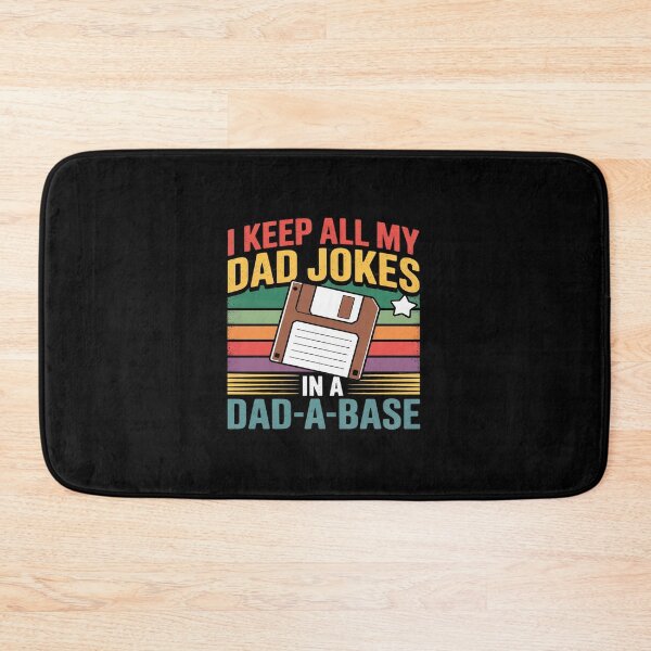 Item preview, Funny dad jokes in dad-a-base vintage for father's day Mens designed and sold by itsnothatweird.