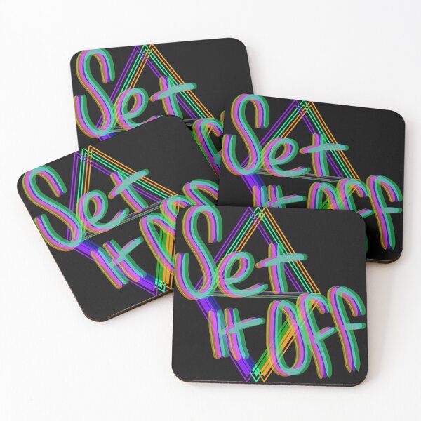 Item preview,  Set It Off Band Elsewhere Album Neon designed and sold by BonitaWaters.