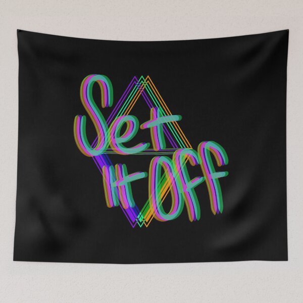 Item preview,  Set It Off Band Elsewhere Album Neon designed and sold by BonitaWaters.