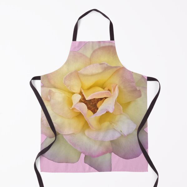 Item preview, yellow and pink rose with pink background designed and sold by Lizzilzil.