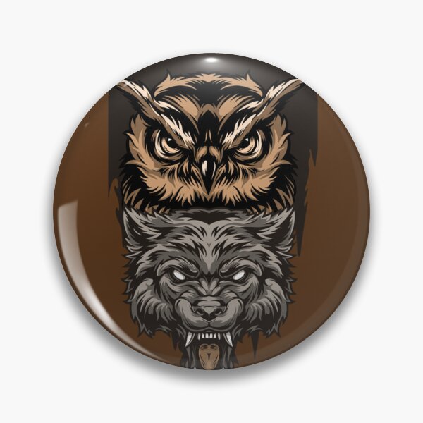 Item preview, Wolf And Owl Classic 	 Classic 		 designed and sold by khnmuivptob24.