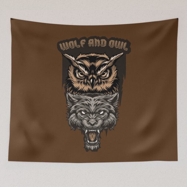 Item preview, Wolf And Owl Classic 	 Classic 		 designed and sold by khnmuivptob24.