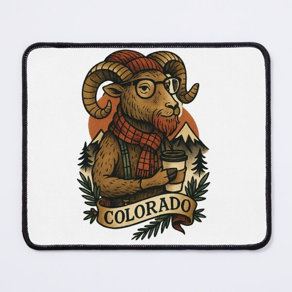 Item preview, Colorado Bighorn Sheep Vintage Shirt | Mountain State Pride | Nifty Fifty Collection designed and sold by Zippitydodads.