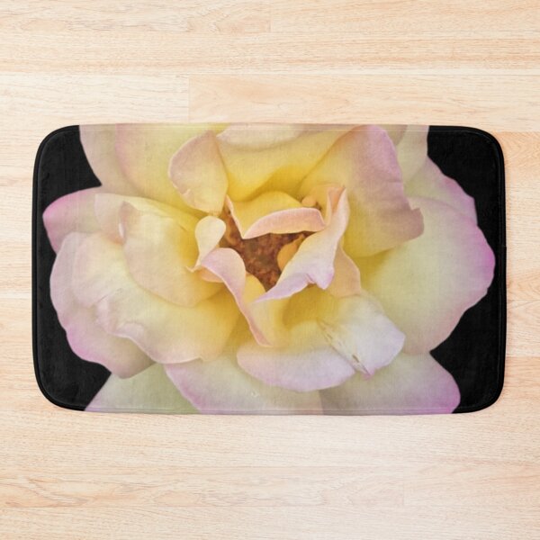 Item preview, yellow and pink rose bloom designed and sold by Lizzilzil.