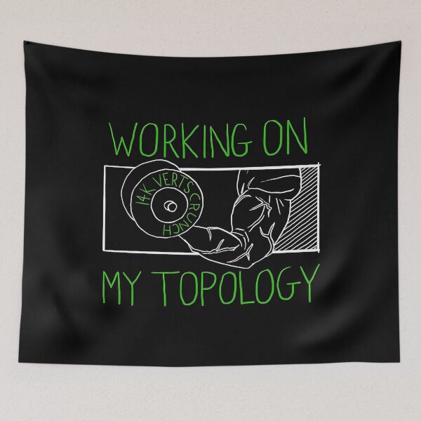 Item preview, Working On My Topology Graphic 	 designed and sold by wrgbxketek55.