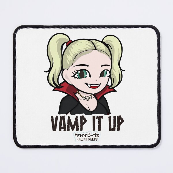 Item preview, Halloween Vampire “Vamp It Up” Kawaii Anime Girl Design designed and sold by P-L-Sardines.