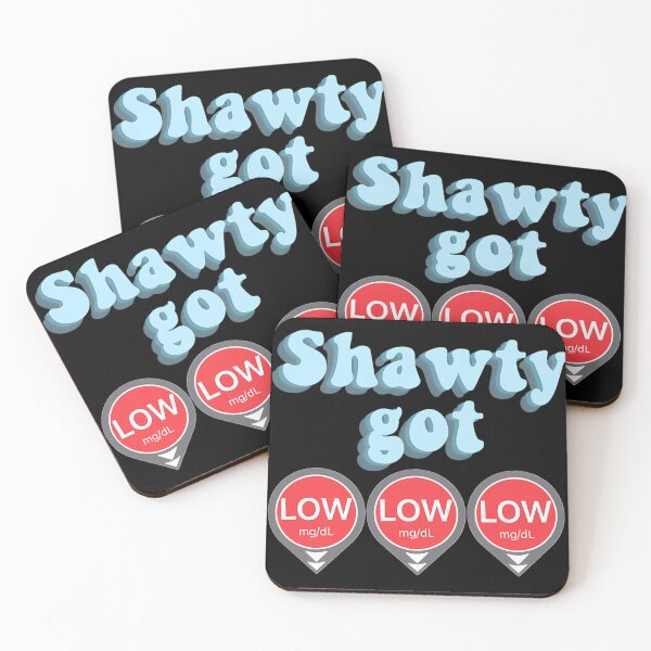 Item preview, Shawty Got Low Low Low - Blue designed and sold by JaceWehner.