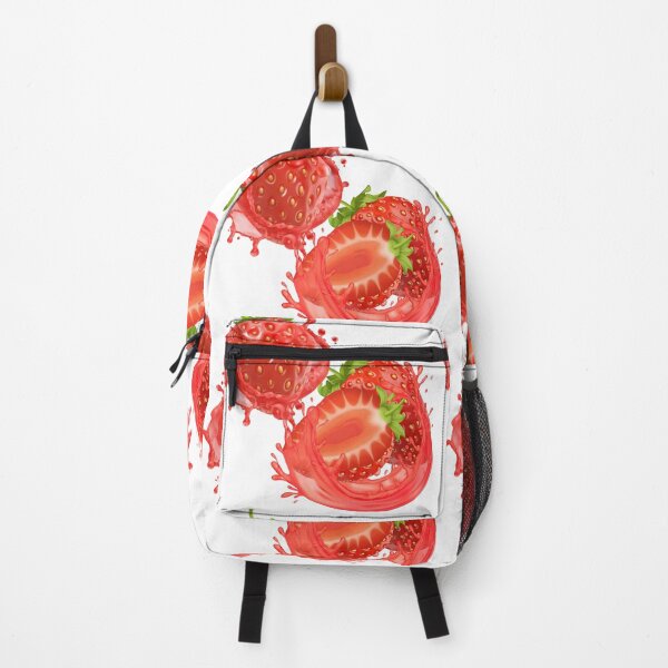 Item preview, Fresh Strawberry Splash Sweet Berry Design designed and sold by Happyfreedom.