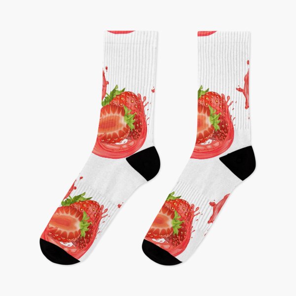 Item preview, Fresh Strawberry Splash Sweet Berry Design designed and sold by Happyfreedom.