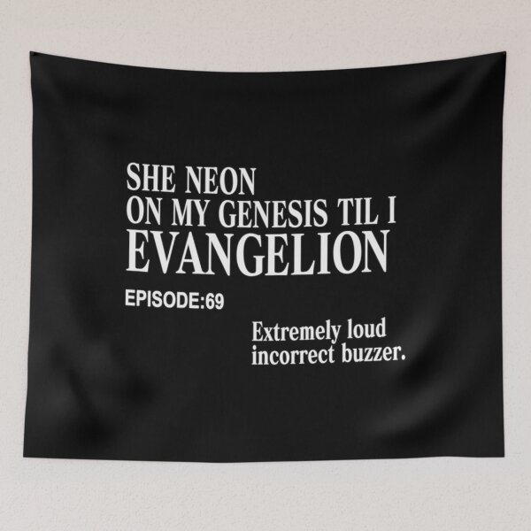 Item preview, She Neon On My Genesis Til I Evangelion (Original) designed and sold by TaureanMoen.
