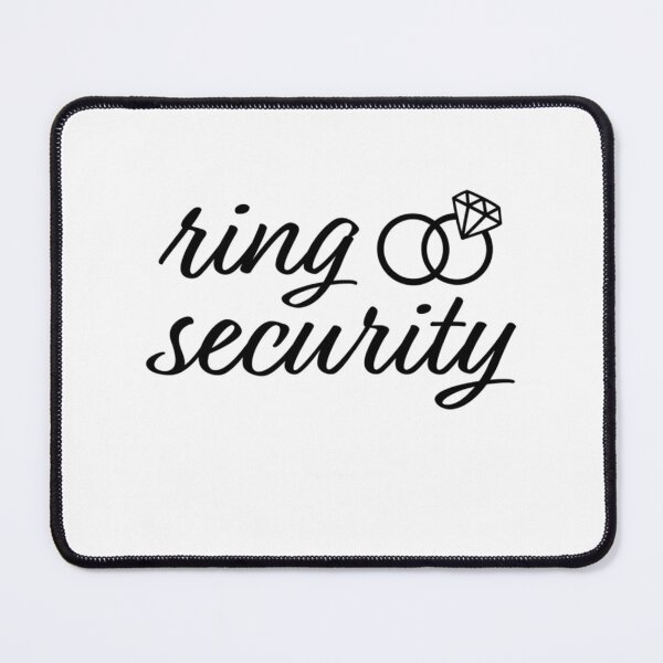 Item preview, Ring Security Ring Bearer Wedding Rings Elegant Wedding Party Sign  	 designed and sold by zqrnzxwnb99.